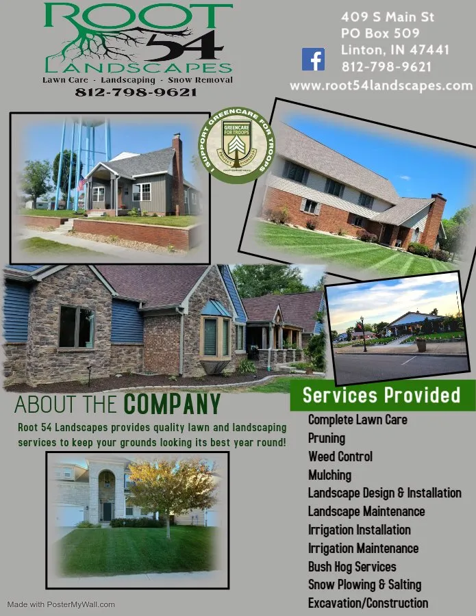 Local landscape design in Linton, IN - Root 54 Landscapes