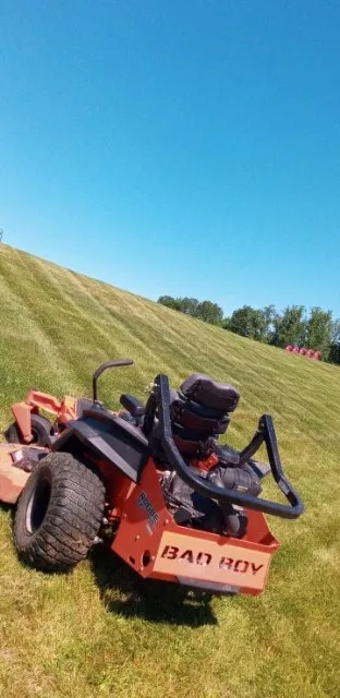 Affordable lawn mowing service in Linton, IN by Root 54 Landscapes