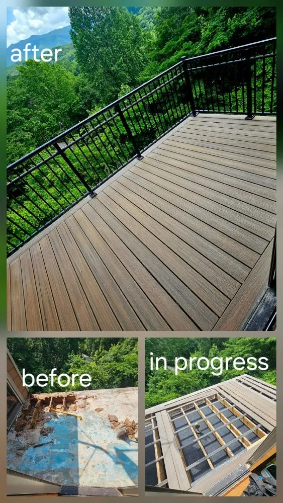 Custom yard cleanup service in Pigeon Forge, TN by Root to Roof Landscaping & Construction