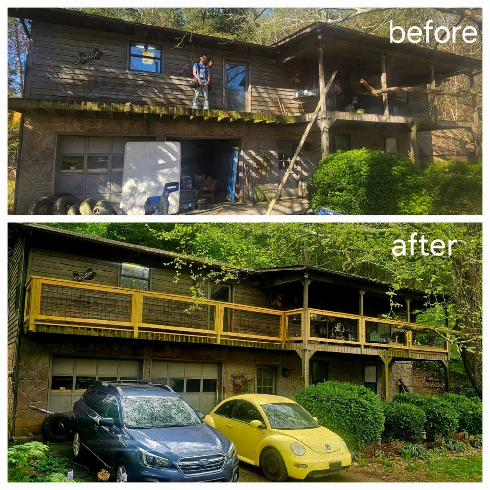 Custom yard maintenance for outdoor upgrades in Pigeon Forge, TN by Root to Roof Landscaping & Construction