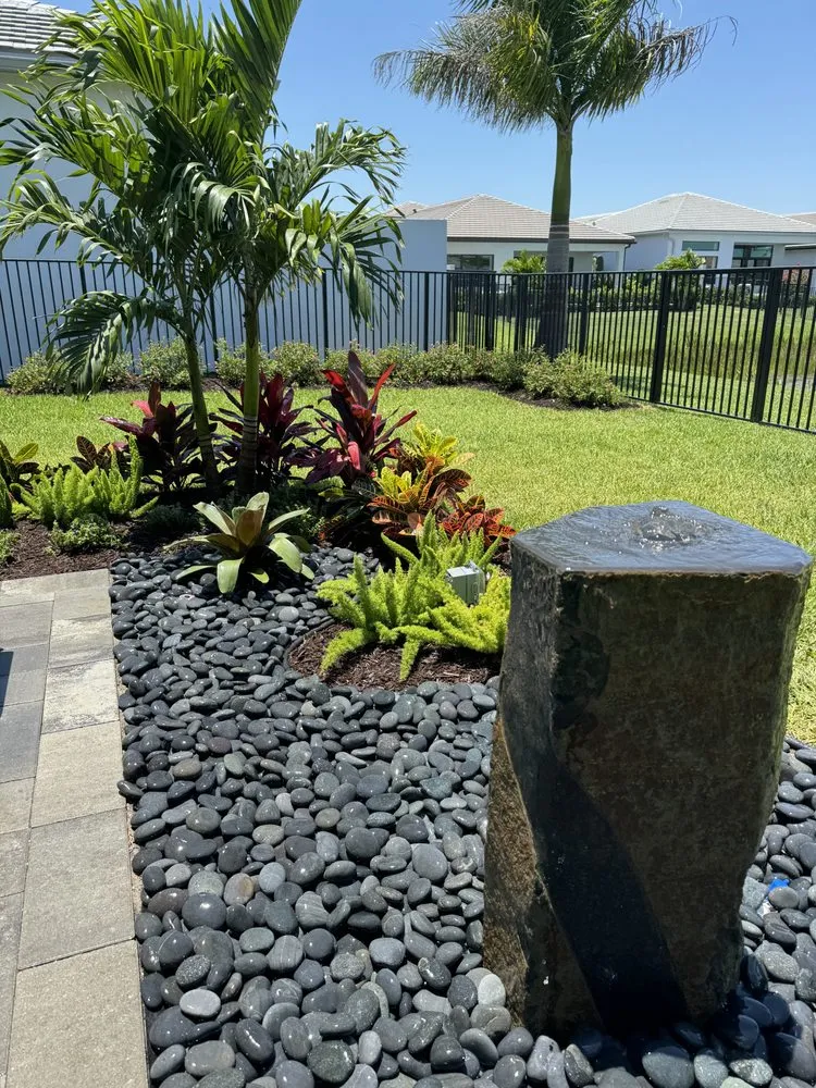 Custom residential landscaping in Boynton Beach, FL by Root Wise