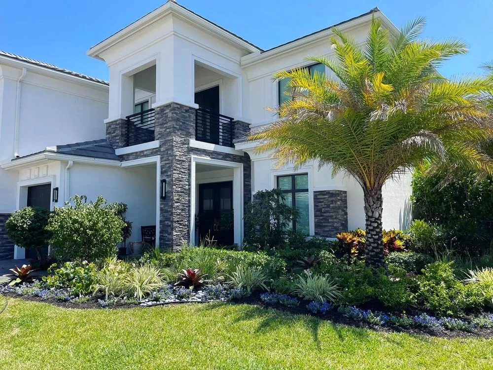 Custom residential landscaping in Boynton Beach, FL by Root Wise