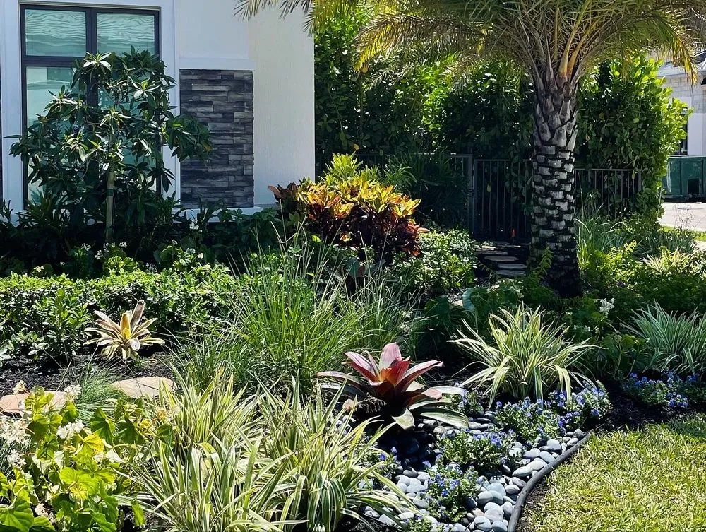 Affordable garden landscaping for year-round maintenance in Boynton Beach, FL by Root Wise
