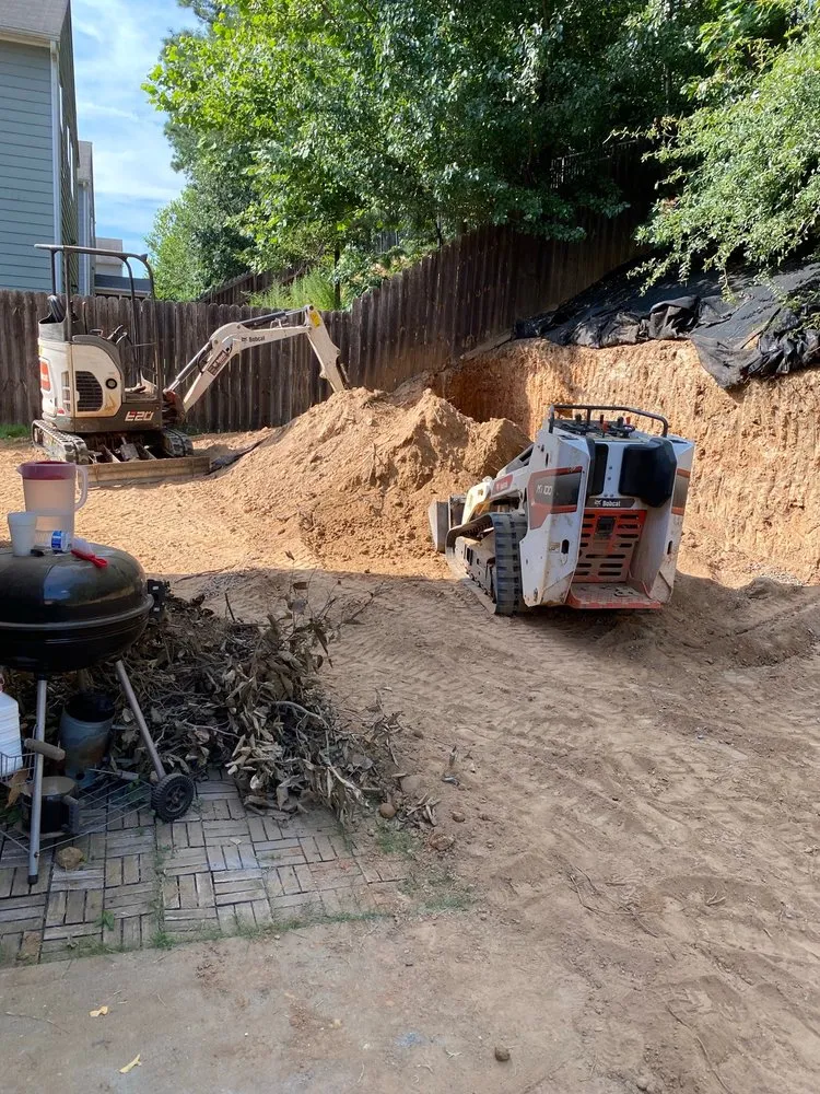 Expert yard cleanup service in Buford, GA by Rooted Landscape Management