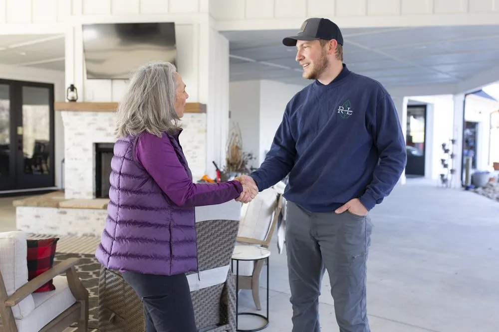 Affordable residential landscaping for residential properties in Buford, GA by Rooted Landscape Management