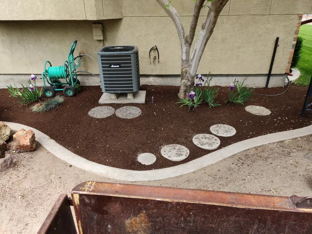 Affordable lawn care service for homes in Nampa, ID by Rooted Landscape