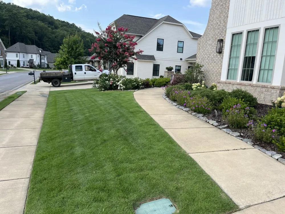 Expert landscape design in Birmingham, AL by Rooted Landscaping