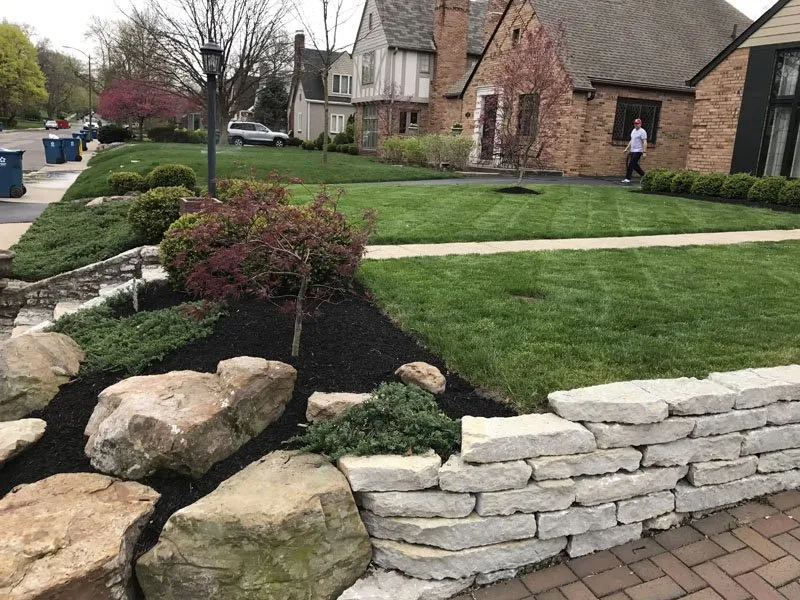 Custom garden landscaping experts serving Carmel, IN - Rooted Lawn & Landscape
