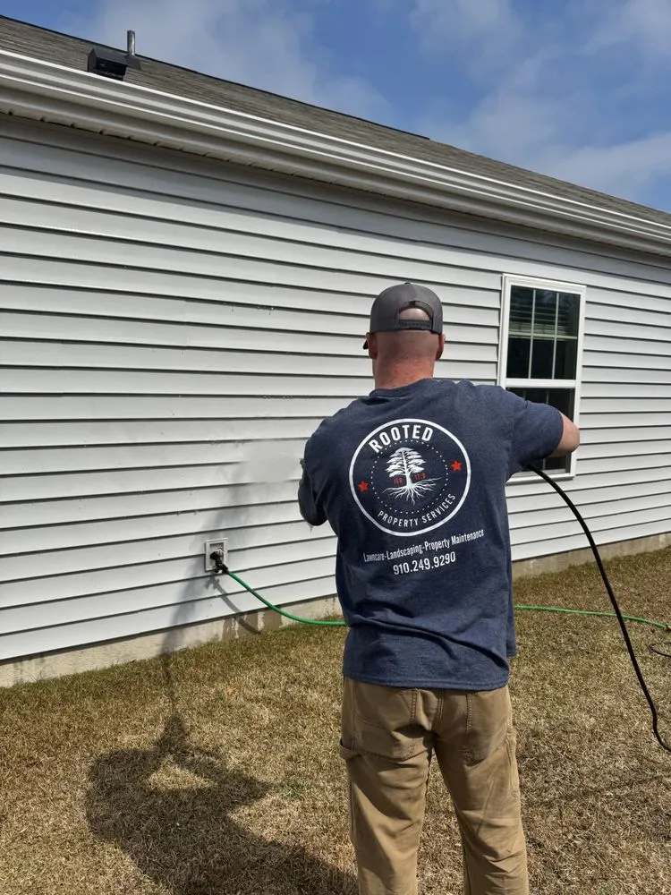 Expert yard cleanup service near you in Sneads Ferry, NC by Rooted Property Services