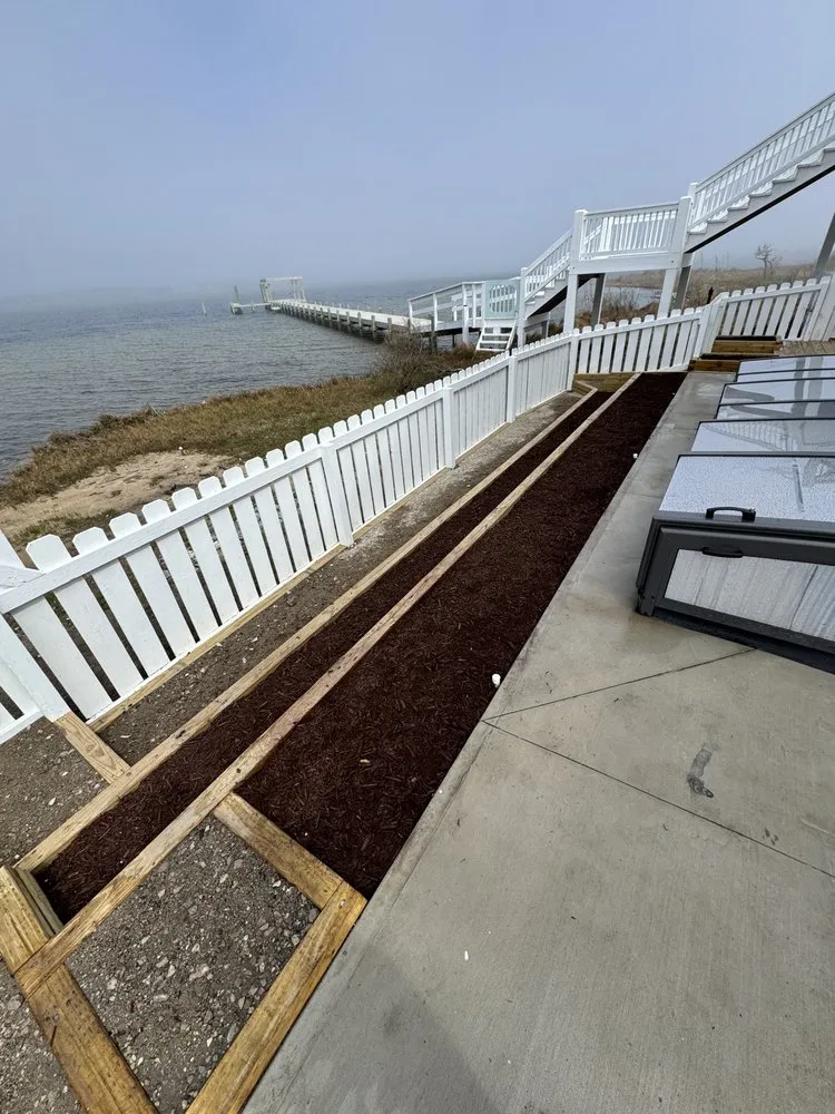 Affordable yard maintenance in Sneads Ferry, NC by Rooted Property Services