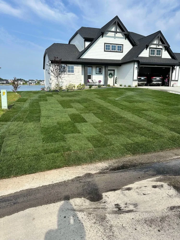 Affordable yard maintenance in Battle Creek, MI by Rooted Sod