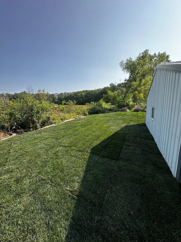 Top-rated outdoor landscaping for homes in Battle Creek, MI by Rooted Sod