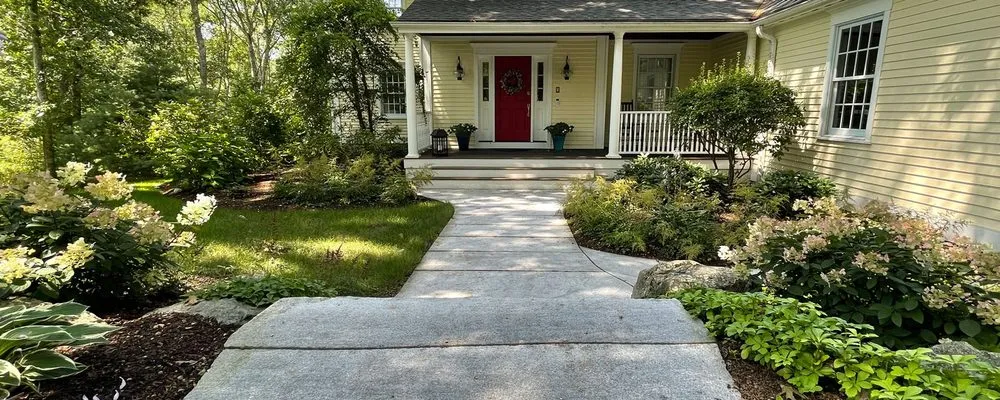 Local outdoor landscaping in Concord, MA by Roots & Rocks Landscape Artisans