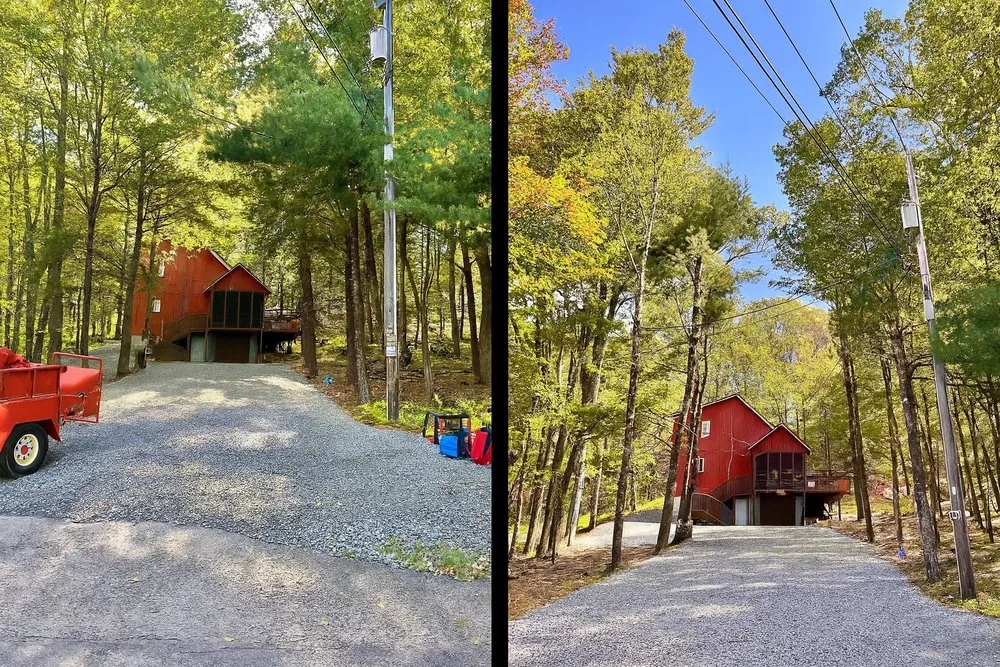 Local yard cleanup service in Hawley, PA by Roots and Canopy Solutions