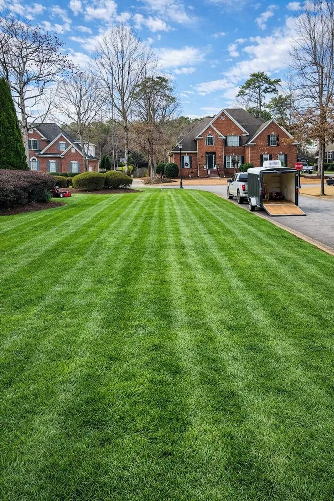 Custom garden landscaping in Simpsonville, SC - Roots and Rise Lawncare