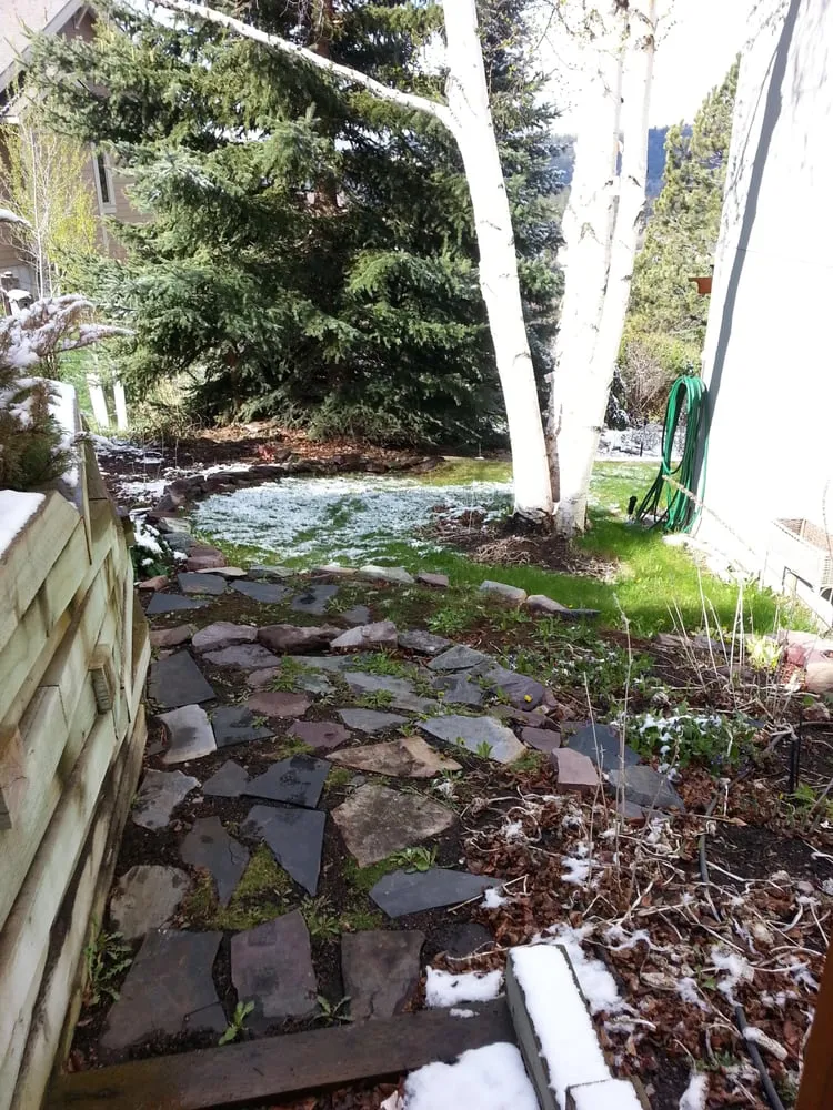 Professional yard cleanup service in Missoula, MT by Roots Landscape