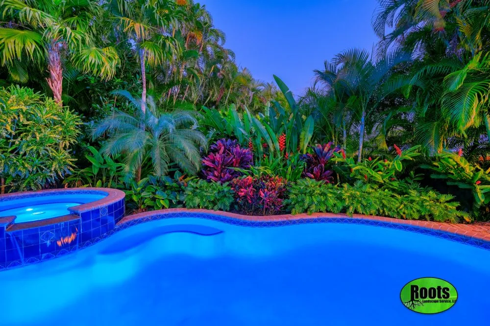 Expert yard maintenance for residential properties across Palm Beach Gardens, FL - Roots Landscape Service