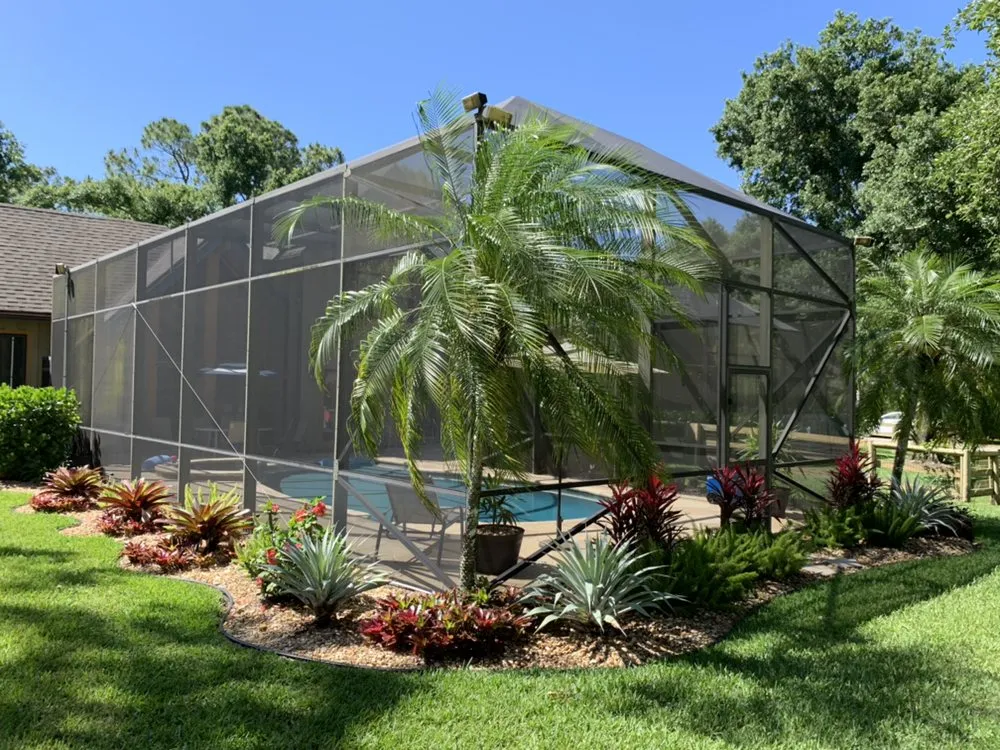 Affordable yard maintenance in Palm Beach Gardens, FL by Roots Landscape Service