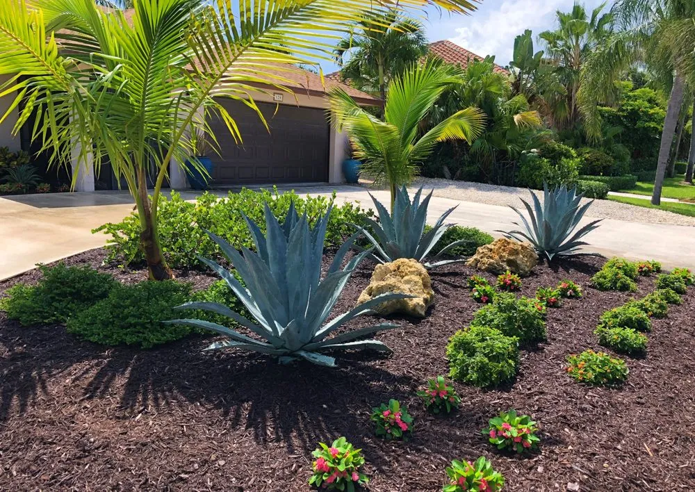 Reliable landscape installation in Palm Beach Gardens, FL by Roots Landscape Service