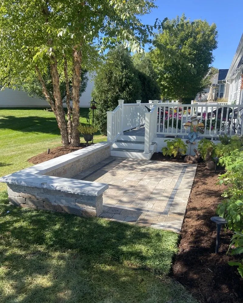 Local outdoor landscaping for outdoor upgrades in Palatine, IL by Roots Lawn Care