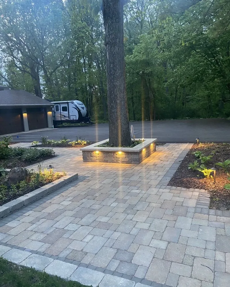 Local outdoor landscaping for homes across Palatine, IL - Roots Lawn Care