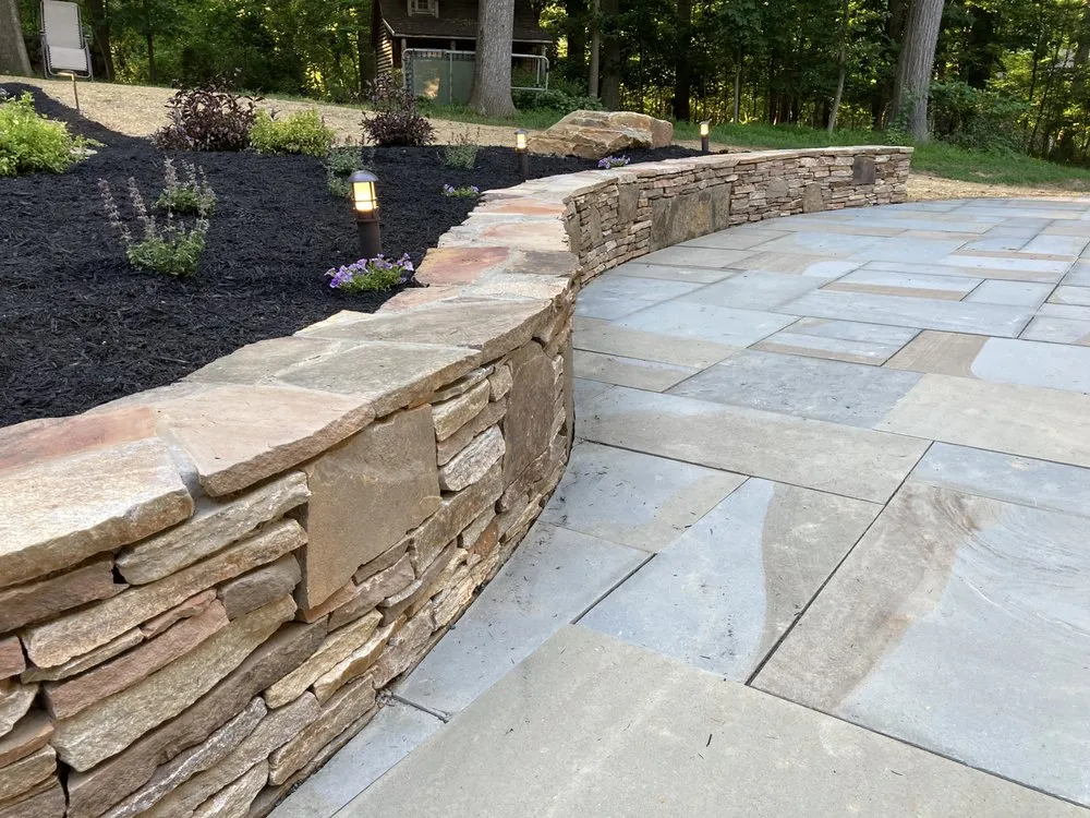 Professional yard maintenance with custom design across Catonsville, MD - Rootstock Landscaping & Design