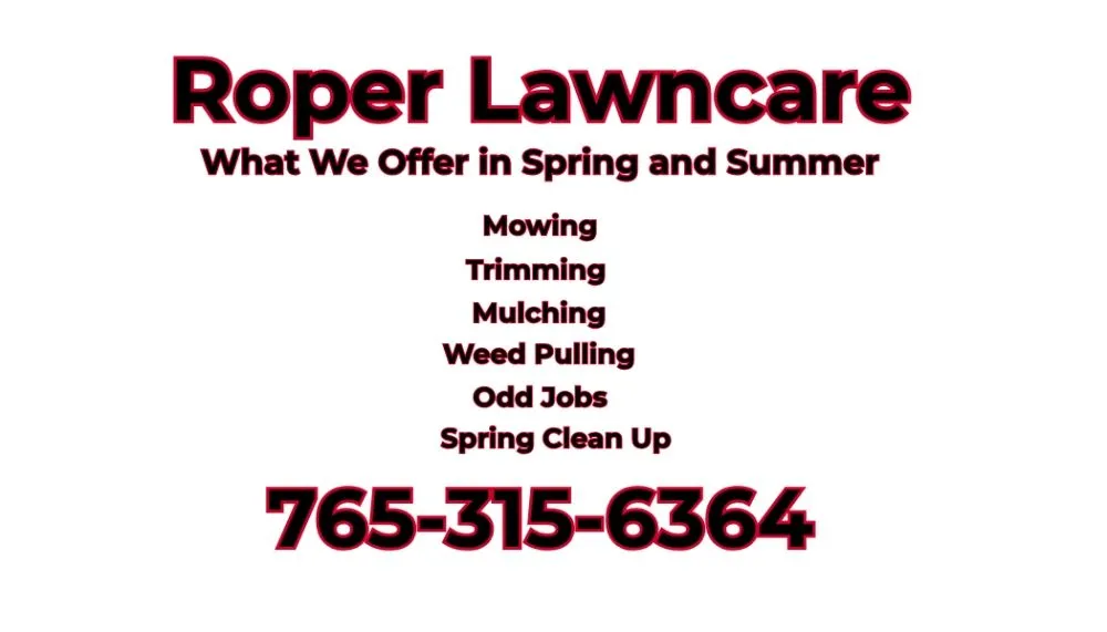 Expert residential landscaping experts serving Martinsville, IN - Roper Mowing