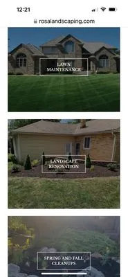 Rosa Landscaping Logo