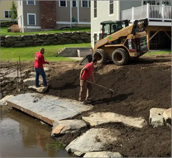 Local landscape installation experts serving Westborough, MA - Rosado & Sons
