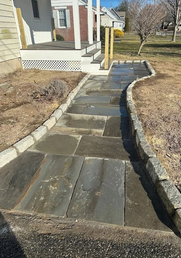 Expert garden landscaping for year-round maintenance in Milford, CT by Rosado Landscaping & Design