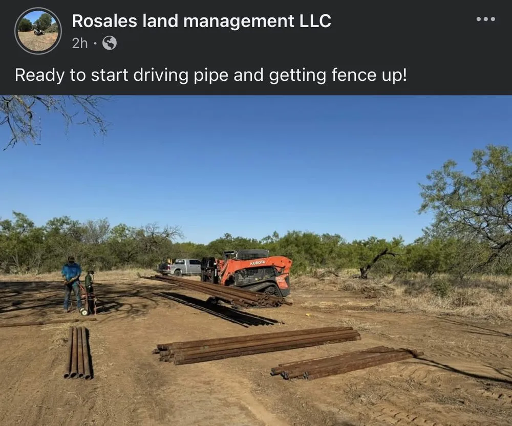 Affordable landscape installation in Albany, TX - Rosales Land Management
