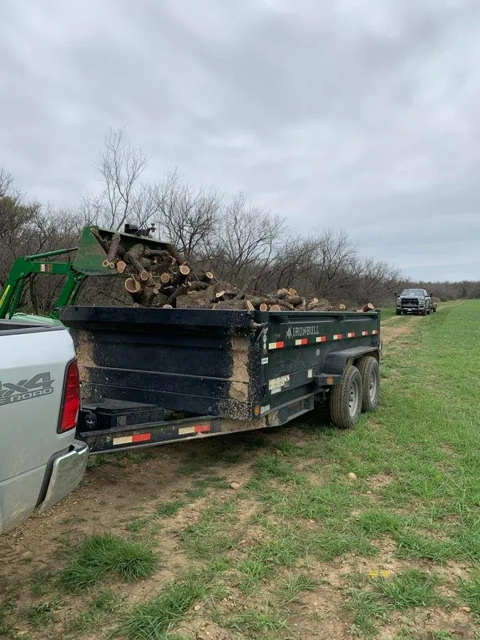 Local landscape installation in Albany, TX - Rosales Land Management