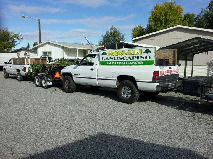 Local landscape installation in Wenatchee, WA by Rosali Landscaping