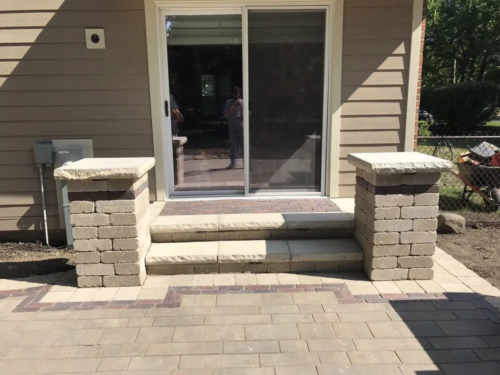 Professional residential landscaping in Franklin Park, IL by Rosario Gambino & Son Landscaping