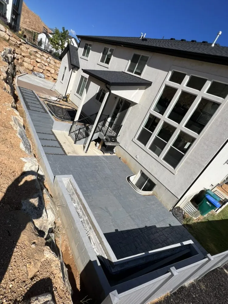 Professional landscape installation for residential properties across Orem, UT - Rosas Construction