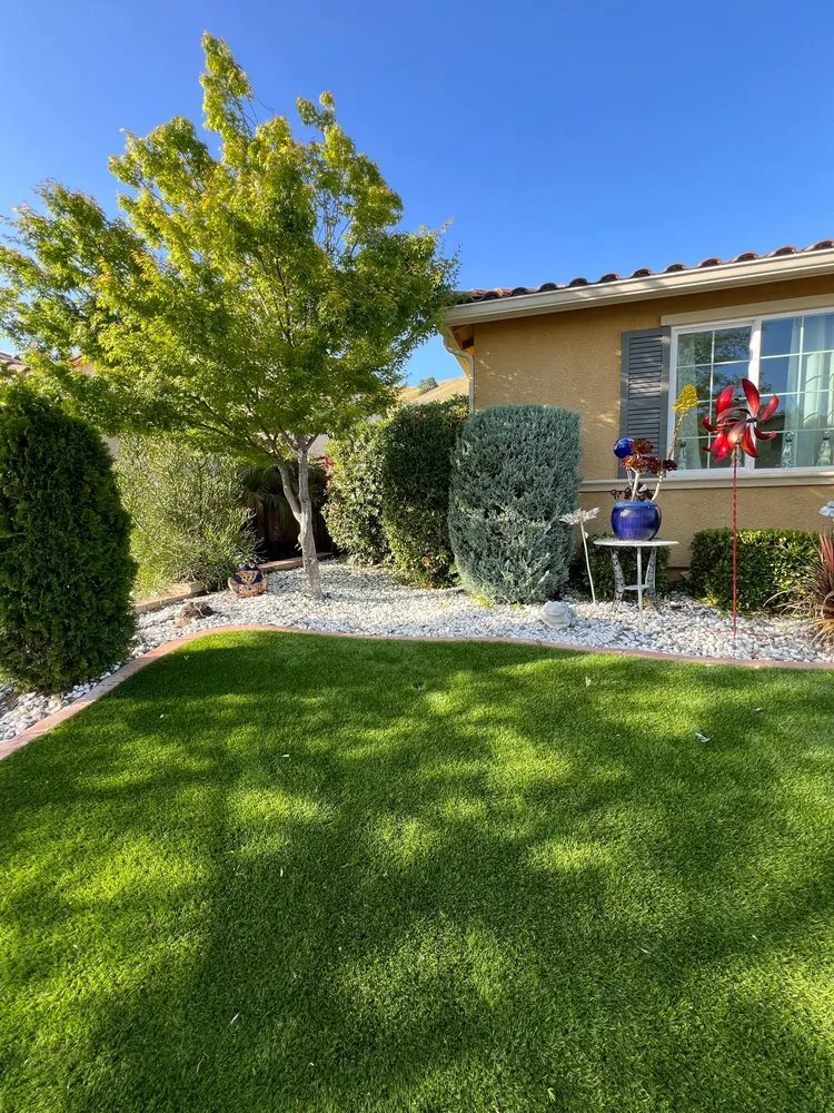 Reliable lawn care service with custom design in Vacaville, CA by Rosas Landscape