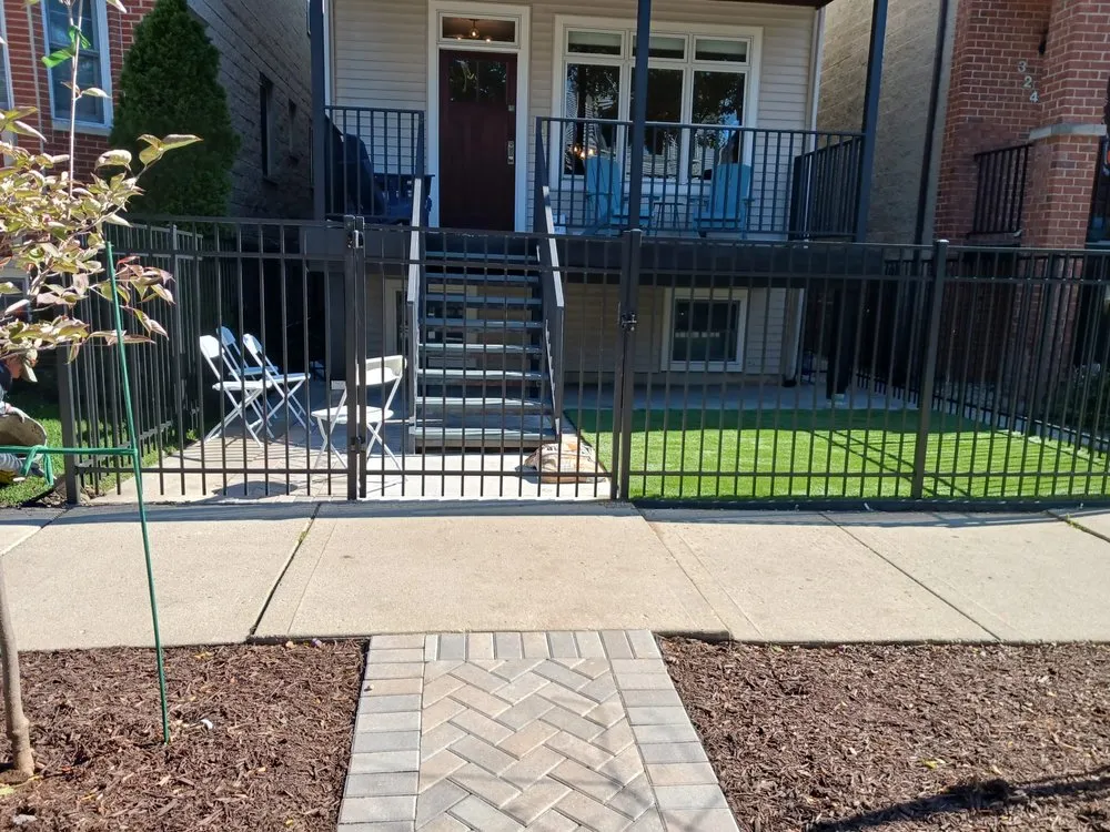 Professional garden landscaping in Island Lake, IL by Rosas Landscaping & Ice Control