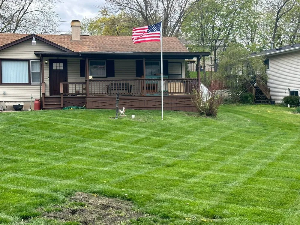 Top-rated lawn mowing service for outdoor upgrades in Island Lake, IL by Rosas Landscaping & Ice Control