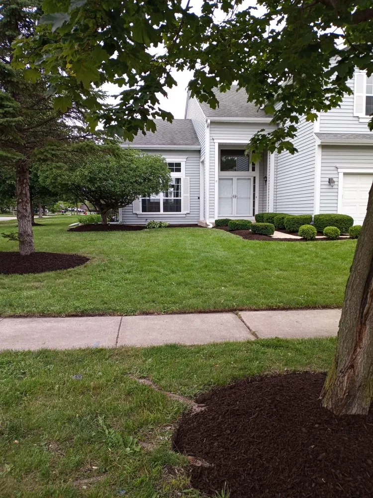 Custom landscape design for outdoor upgrades in Island Lake, IL by Rosas Landscaping & Ice Control