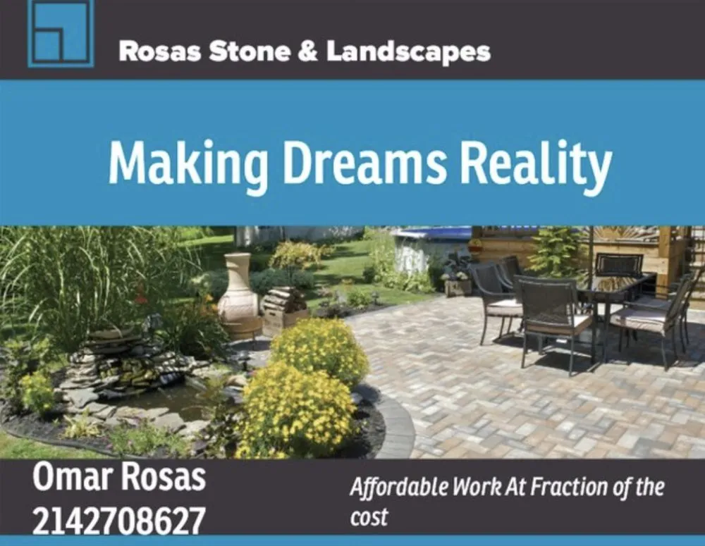 Custom landscape installation for beautiful yards across Celina, TX - Rosas Landscaping & Stone Work
