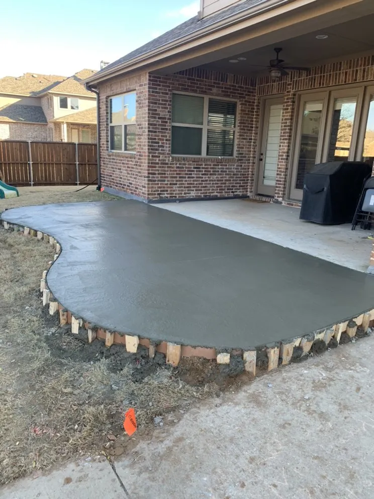 Custom landscape installation in Celina, TX - Rosas Landscaping & Stone Work