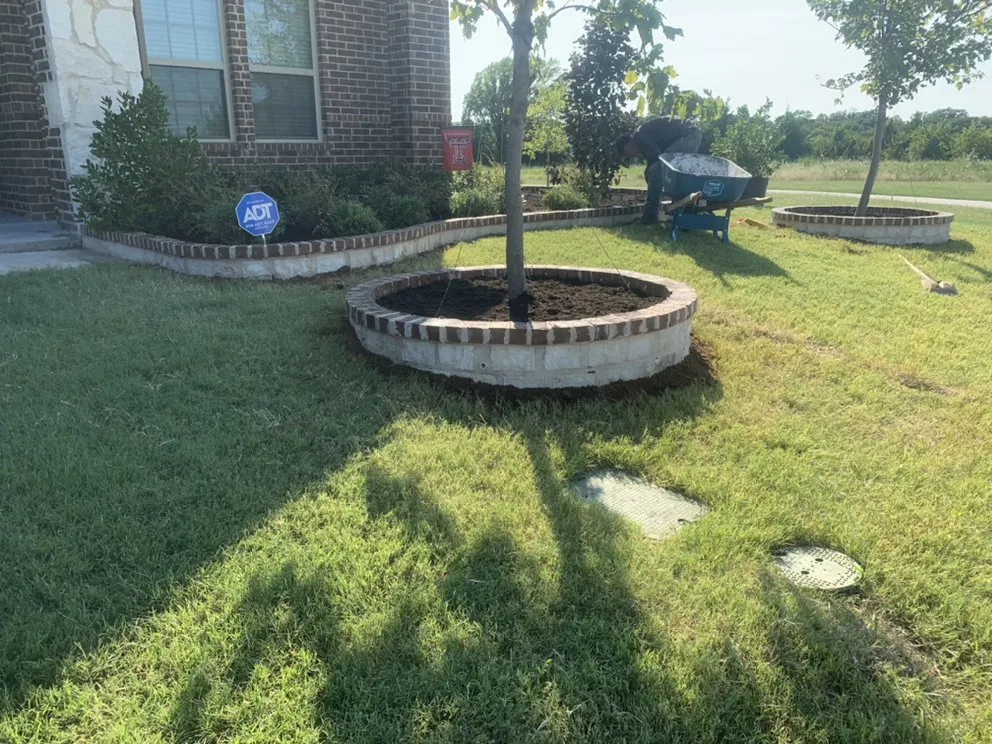 Trusted yard maintenance in Celina, TX - Rosas Landscaping & Stone Work
