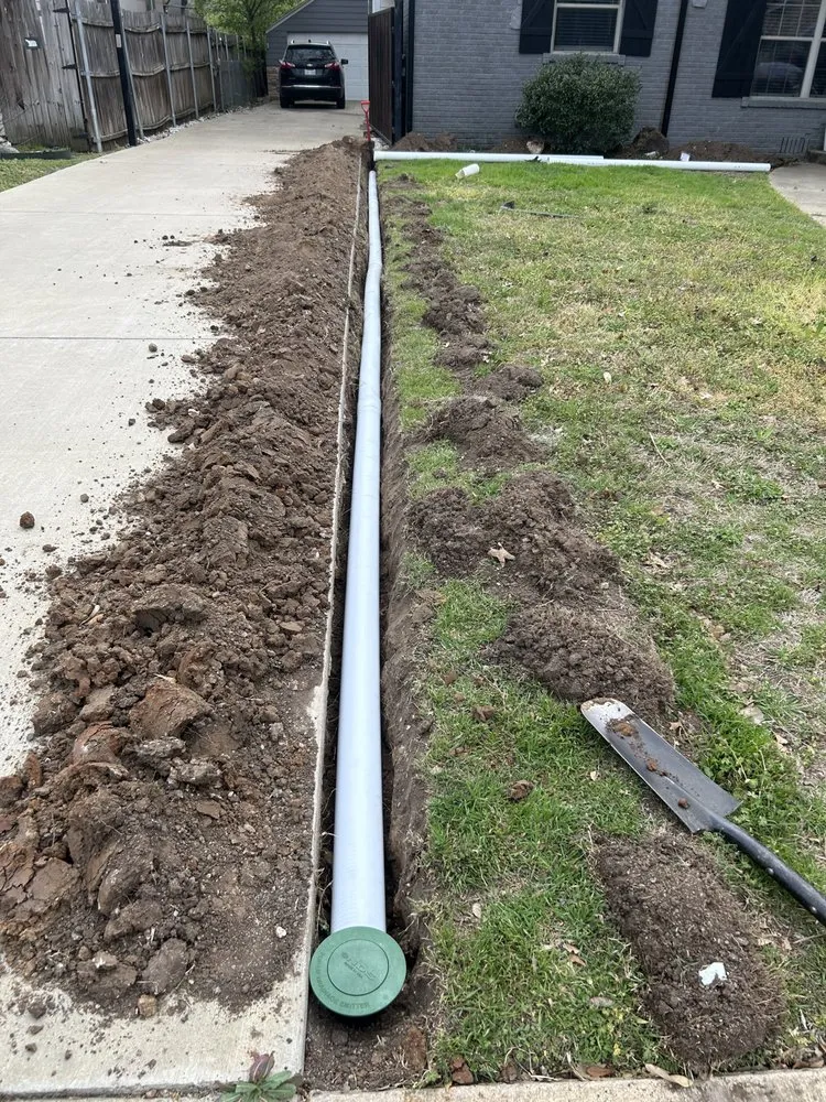 Reliable landscape installation in Princeton, TX by Rosas Landscaping