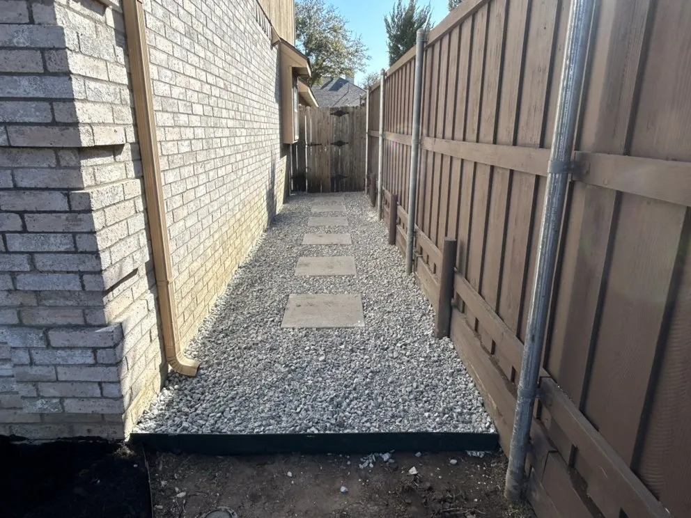 Trusted residential landscaping with custom design in Princeton, TX by Rosas Landscaping