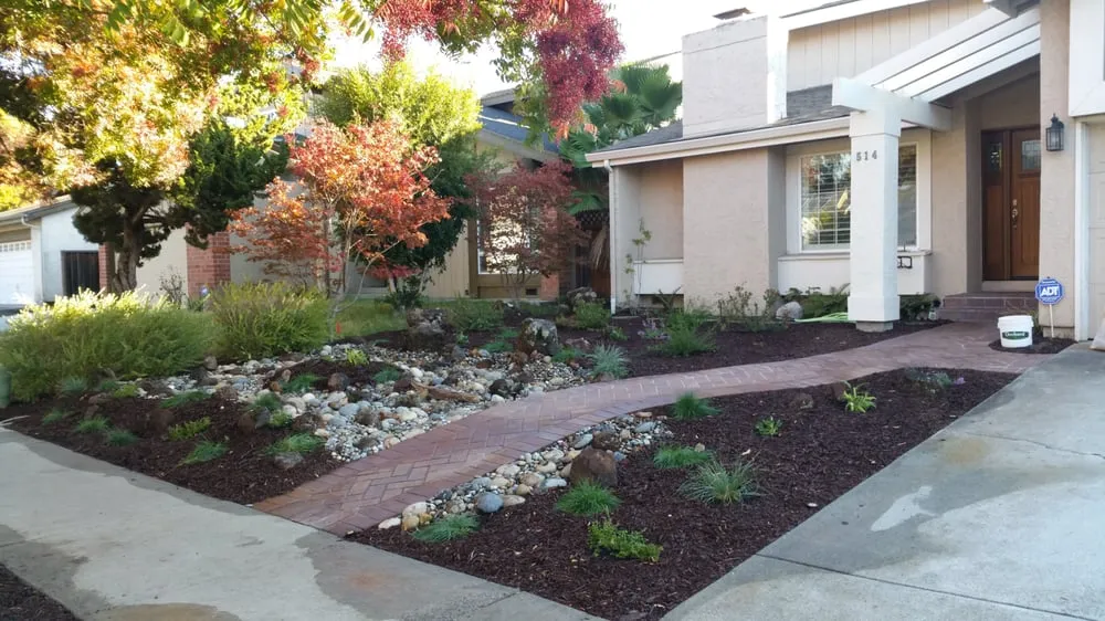 Affordable outdoor landscaping in San Jose, CA by Rosa's Maintenance
