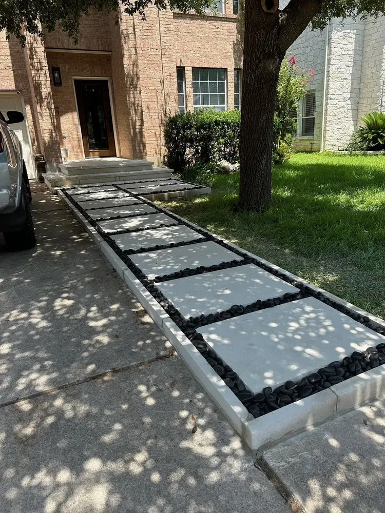 Trusted landscaping services experts serving Hutto, TX - Rosas Masonry Work