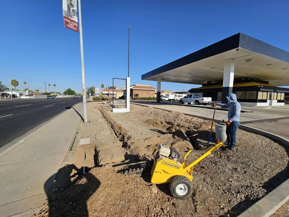Affordable outdoor landscaping for residential properties in Surprise, AZ by Rosas’s Irrigation & Landscaping Services