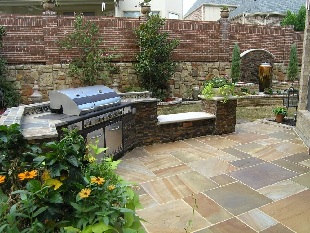 Affordable landscape installation in Lewisville, TX by Rose Landscapes