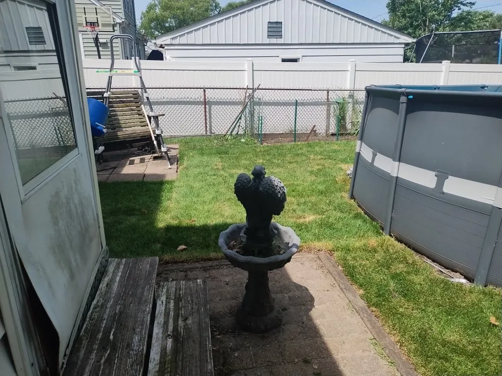 Custom lawn mowing service for outdoor upgrades in Hobart, IN by Rose Landscaping & Maintenance