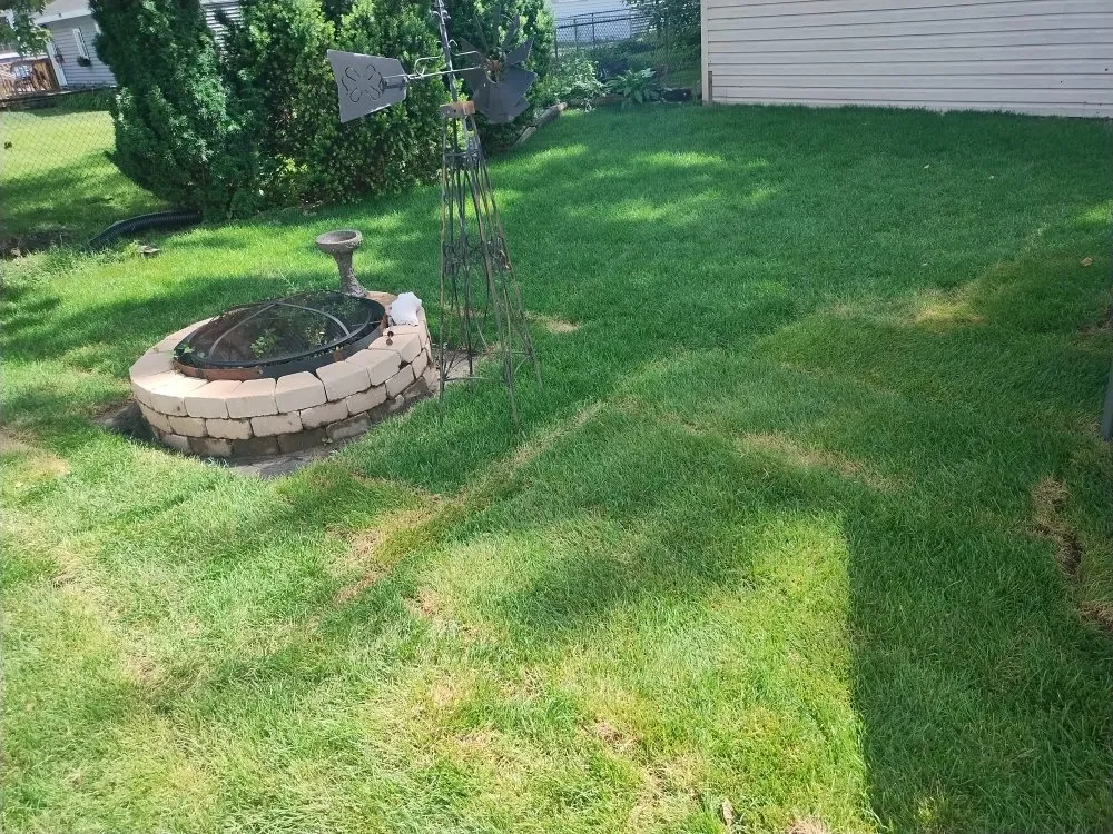 Custom landscape design in Hobart, IN by Rose Landscaping & Maintenance